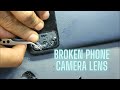 Broken Xiaomi phone camera lens, how to fix it!?
