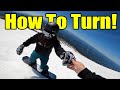 How to turn a Snowboard | Beginner coaching Session