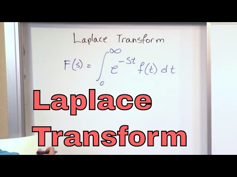 Lesson 1 - Laplace Transform Definition (Engineering Math)