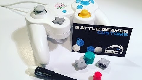 Unboxing: Battle Beaver Custom Gamecube Buttons Opening and Rambling