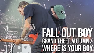 Fall Out Boy - Grand Theft Autumn / Where Is Your Boy. Xfinity Live FanFest (Philadelphia, PA) Resimi