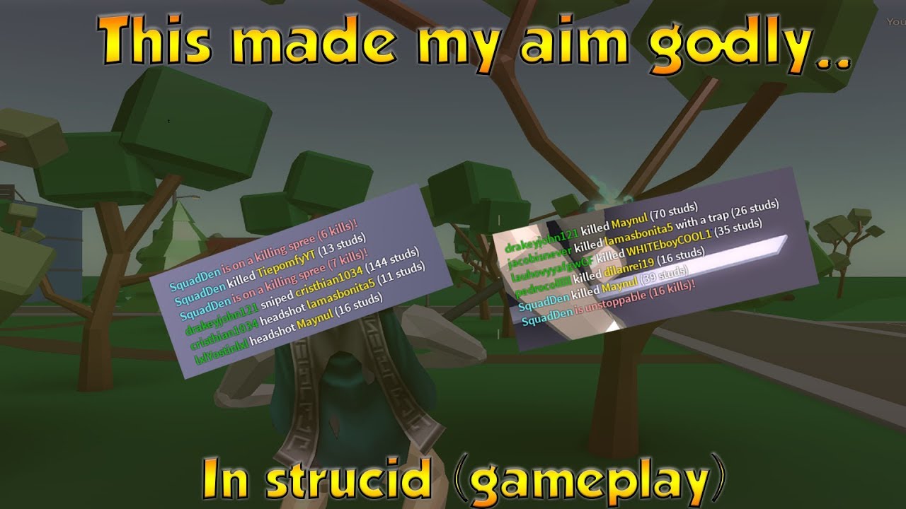This made my aim godly in strucid...(Strucid Gameplay) This made my aim godly in strucid...(Strucid Gameplay)