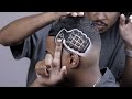 🔥AMAZING GRENADE HAIRCUT 🔥 Desenho realista de granada em cabelo