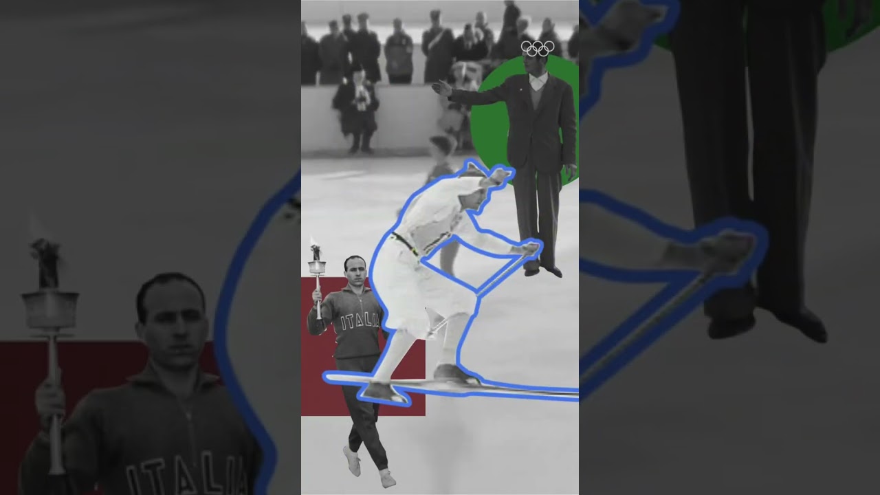 In 1956, Cortina d'Ampezzo was a Winter Olympics stage and a runway. ⭐️ 