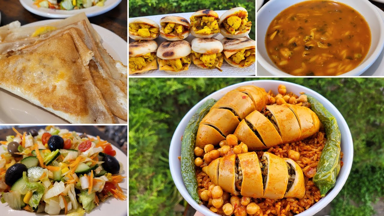 دبارة رمضان 🌙🌙روز بكلمار محشي/ بطبوط/ بريكة بالعظمة/ شربة غلال البحر