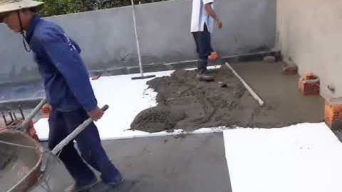 Chống nóng trần nhà bằng xốp giá rẻ