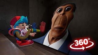 3D Obunga Chase 360° Friday Night Funkin