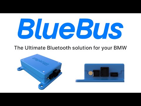 BMW Bluetooth : BlueBus 설치, 배선, 데모, 마운팅