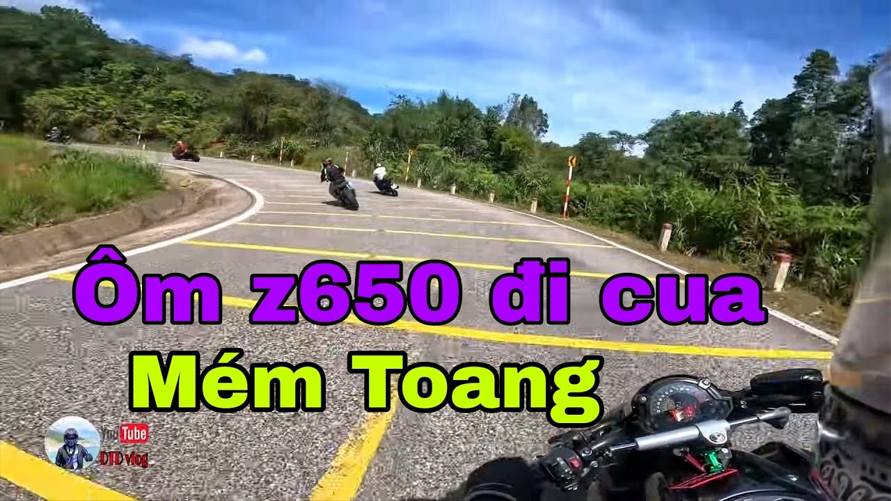 Tour săn mây Bảo Lộc  ( phần 2)  ôm kawasaki z650 đi đèo!
