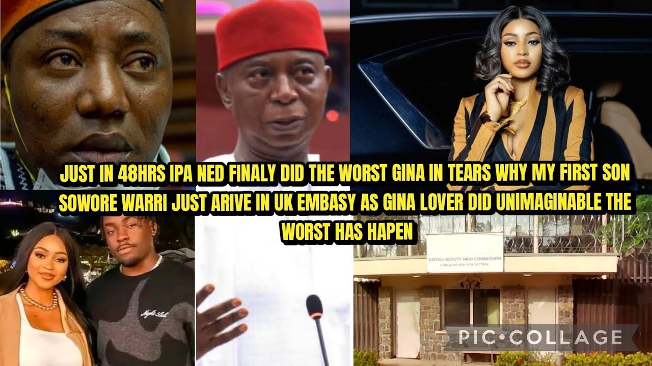 JUST IN 48HRS IPA NED FINALY DID THE WORST GINA IN TEARS WHY MY FIRST SON SOWORE WARRI JUST ARIVE