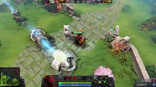 [Dota2]Practice Creep Blocking [Midlane]
