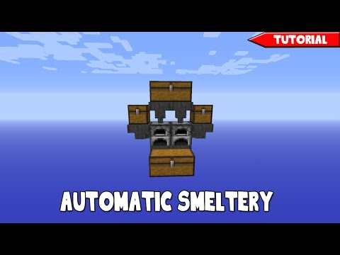 [1.11+] Simple CHEAP Super Smelter In Minecraft Tutorial 