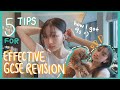 5 tips to make your GCSE revision more EFFECTIVE! (+ online resources) // how I got all 9s
