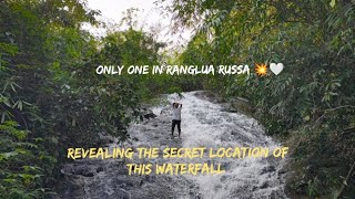 Revealing the secret location of this waterfall.Only one in Ranglua Russa 💥🤍