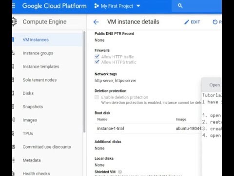 Tutorial - Remote access to mysql on google compute engine