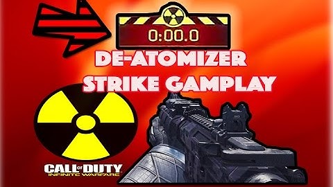 NV4 FALLOUT "DE-ATOMIZER STRIKE" "NUCLEAR GAMEPLAY" INFINITE WARFARE (25 KILLSTREAK)