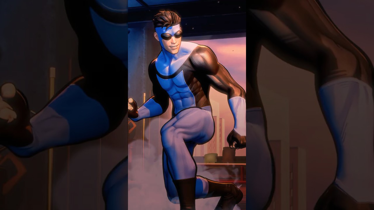 Wearing blue never felt so good.