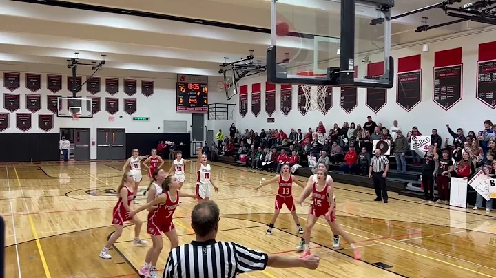 Bailey Rikkola's 1,000th point.