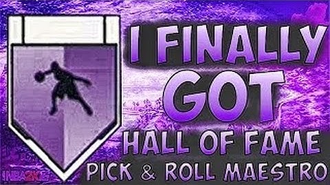 How To Get Pick In Roll Maestro on Hall of fame TUTORIAL BADGE!!!!!!
