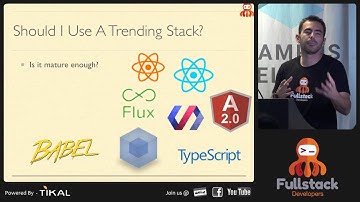 Angular2 or React - Which is better for my needs?!״ | Assaf Gannon, TIKAL