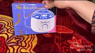 Wax Heater Pro Wax 100: Unboxing, Demo, and Review
