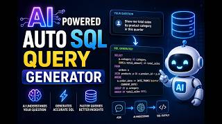 AI Powered SQL Query Generator 🤖 | Convert Text to SQL in Seconds! #ai #AutoSQL #dataengineering