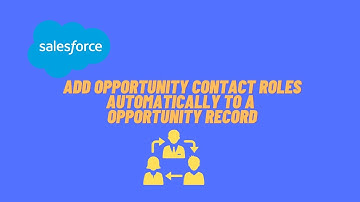 Salesforce: Automatically Create Opportunity Contact Roles for Newly Created Opportunities