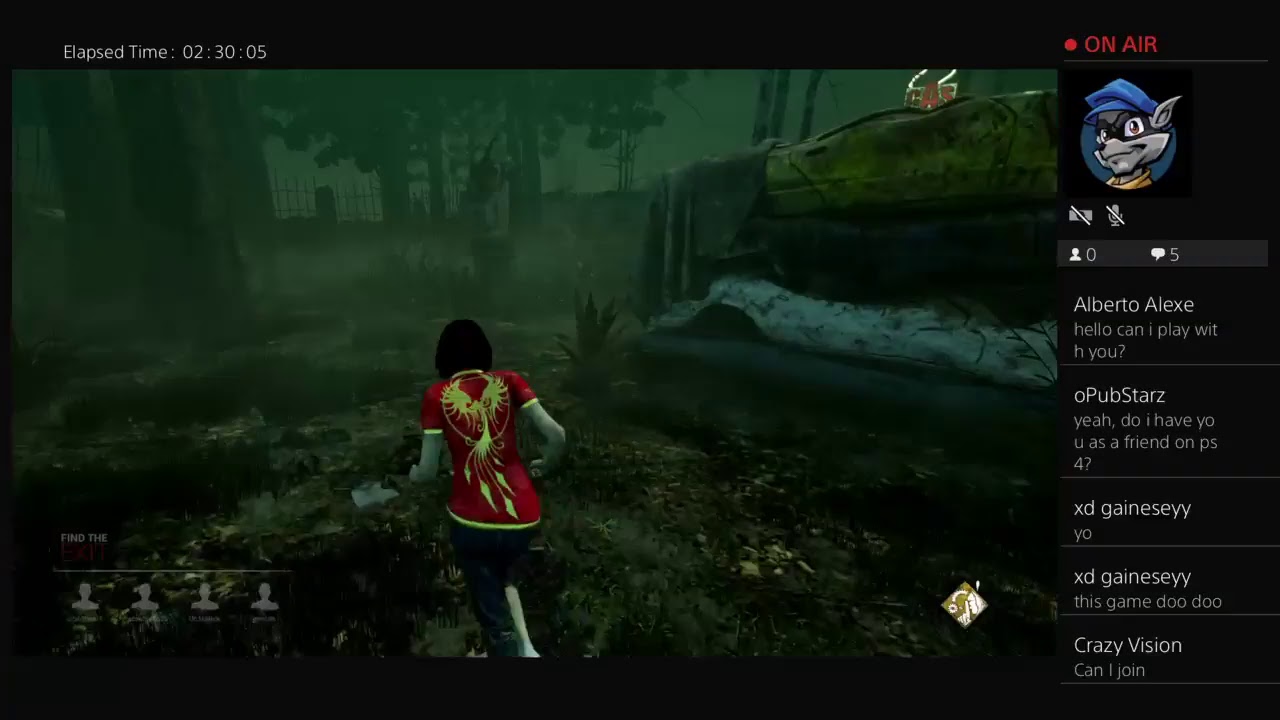 Dead By Daylight First Time ps4 live - YouTube