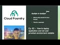 Cloud Foundry -Ep 02 : - How to deploy application and how to set environment in cloud foundry