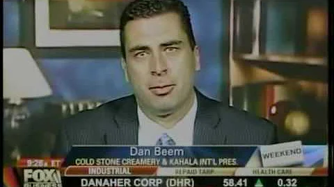 Cold Stone Creamery President Dan Beem on Fox Best...