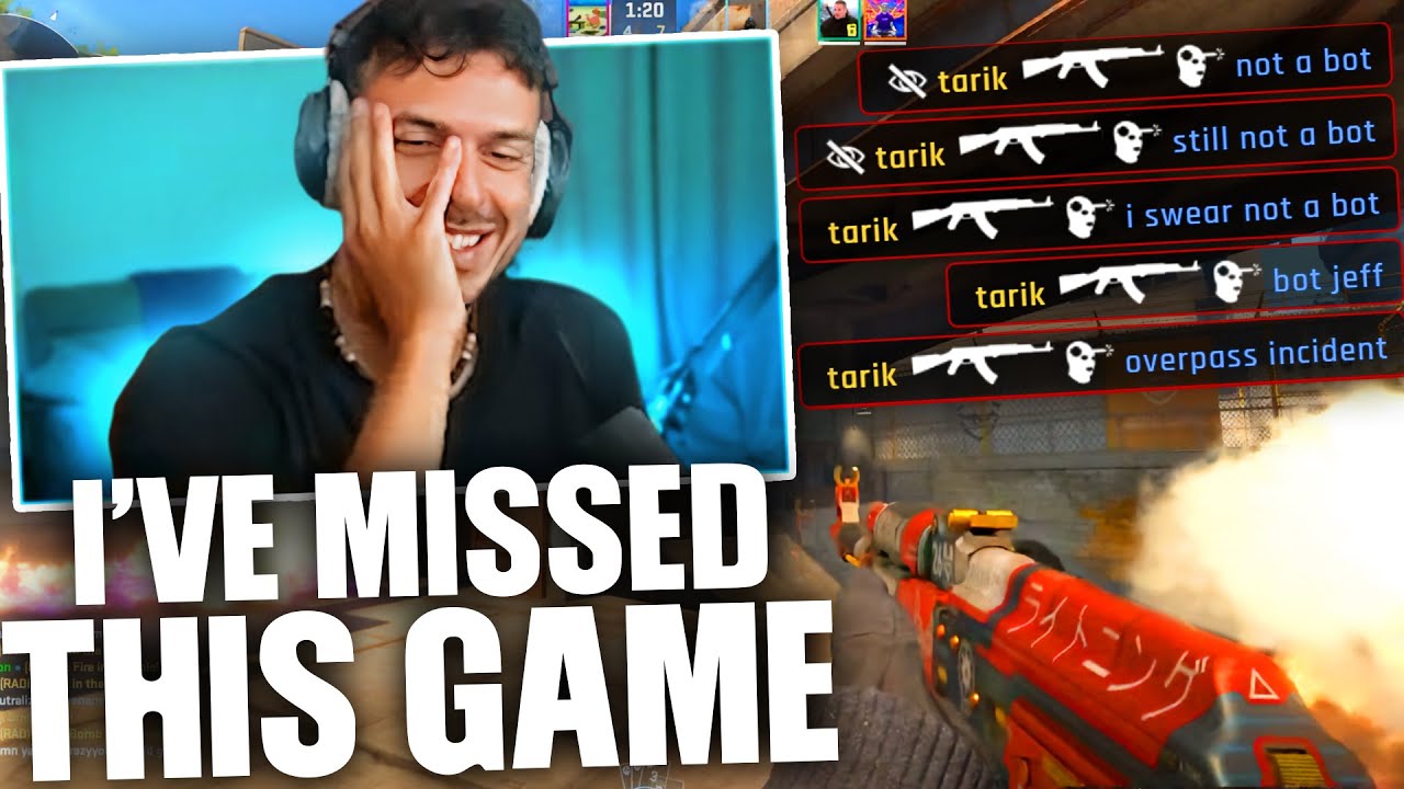 Tarik plays Counter-Strike 2 (CSGO 2 GAMEPLAY) Limited Test CSG0 2