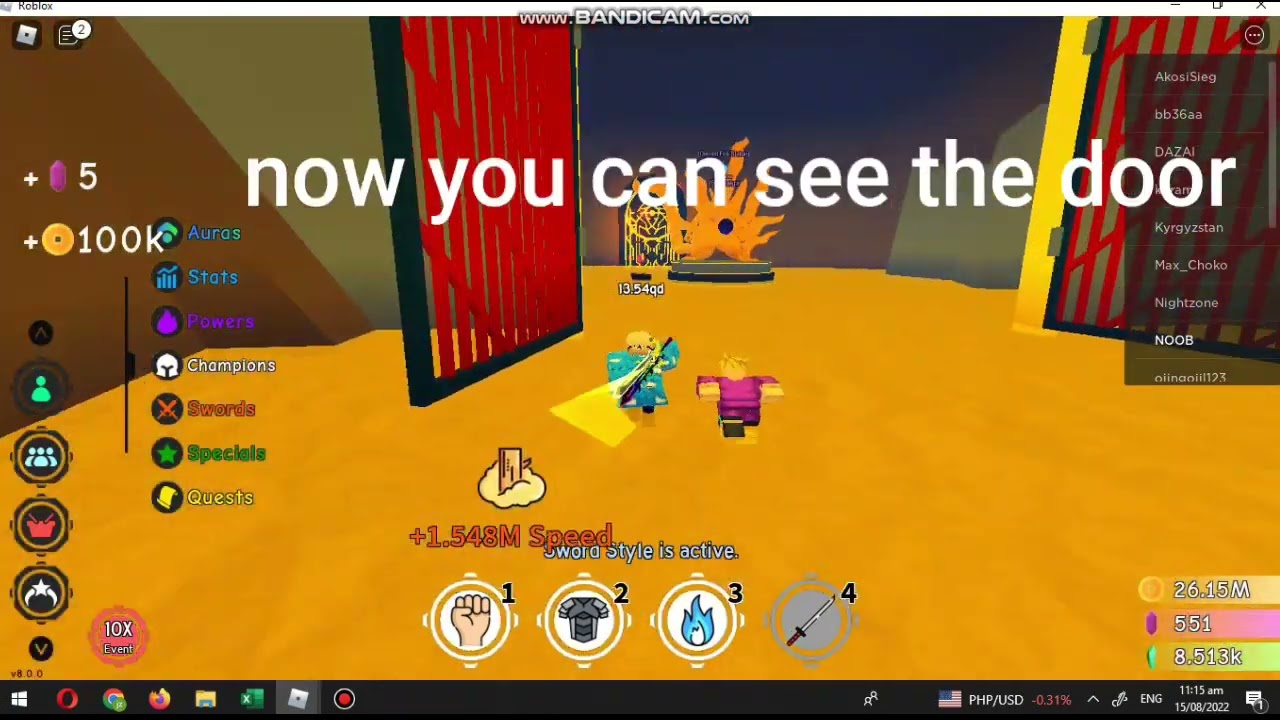 how to enter door demon king in anime fighting simulator YouTube