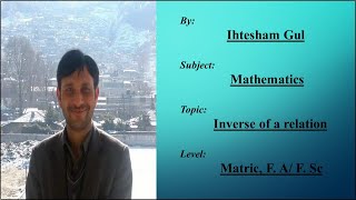 Inverse of a binary relation