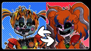 DIBUJANDO a SCRAPBABY a mi ESTILO!!!