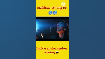 coldest marvels moment 🥶  Hulk come attitude shorts video #shorts #trending #viral