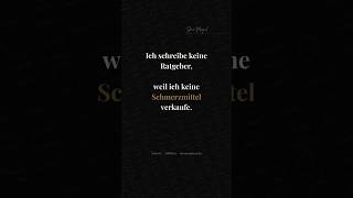 Warum ich keine Ratgeber schreibe? #slavamaajoul