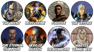 Every Hero Explained in the Elder Scrolls
