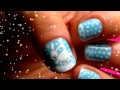 let it snow ♥ by Renierainyday snow bunny nailart