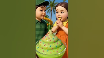 Squid Game AI Korean Snack ASMR #squidgame #squidgame2 #ai #asmr