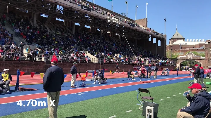 The Penn Relays   4 25 19   Boys Pole Vault   Luke...