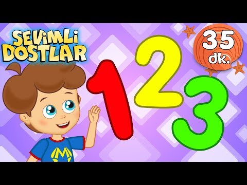 Sayılar şarkısı ve devamında 30 dk Sevimli Dostlar Bebek Şarkıları | Adisebaba TV Kids Songs