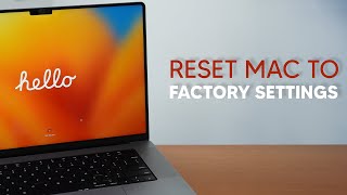 [2023] How to Reset your Mac to Factory Settings (Erase All Content And Settings)!