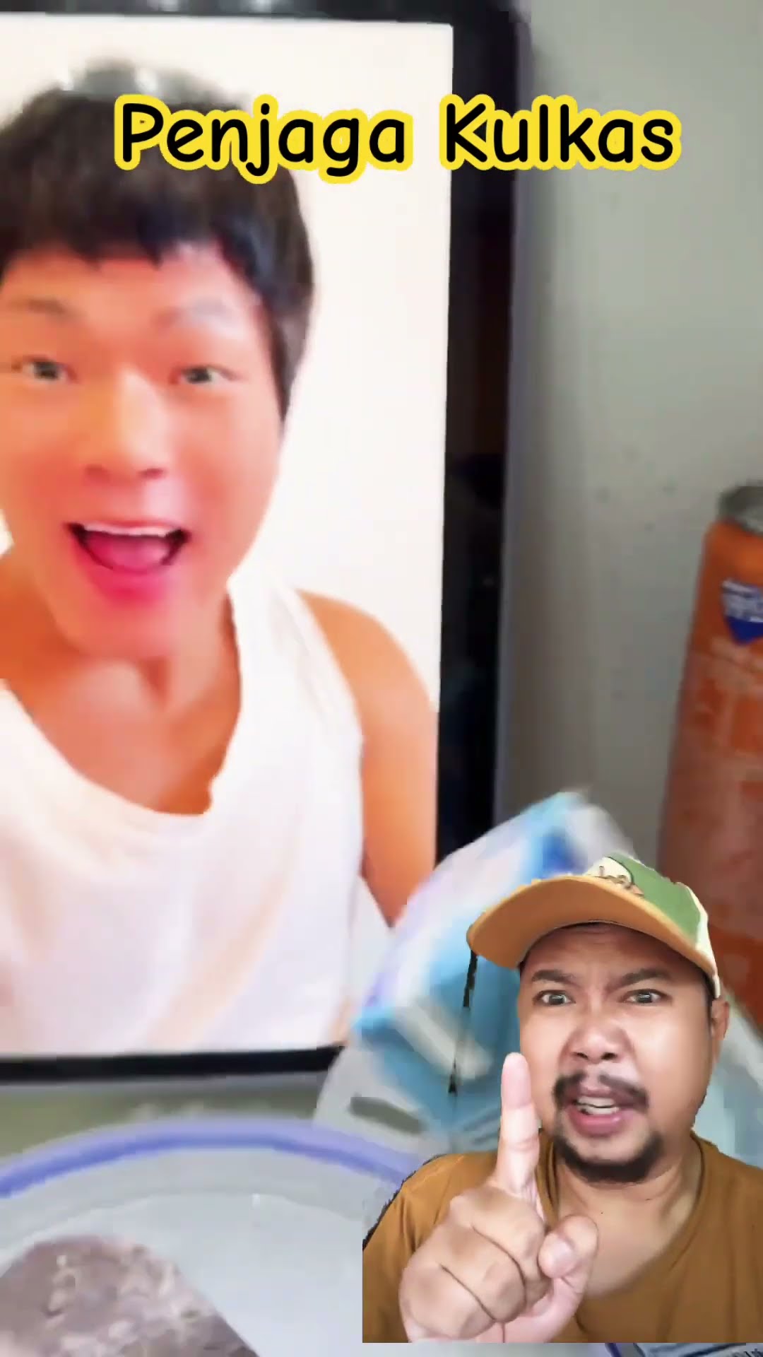 KULKAS ADA PENJAGA ES KRIM!!!?? #funny #comedy #humor #shortsfeed #lucu #food #cute