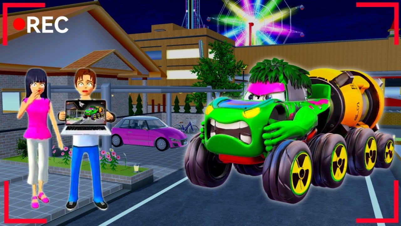 There's Horror Secret Place Anomali Truck Hulk Poison Haunted Yuta Mio 😱 SAKURA SCHOOL SIMULATOR