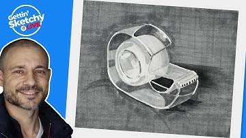 Drawing with Grayscale Markers - Live Drawing Exercise