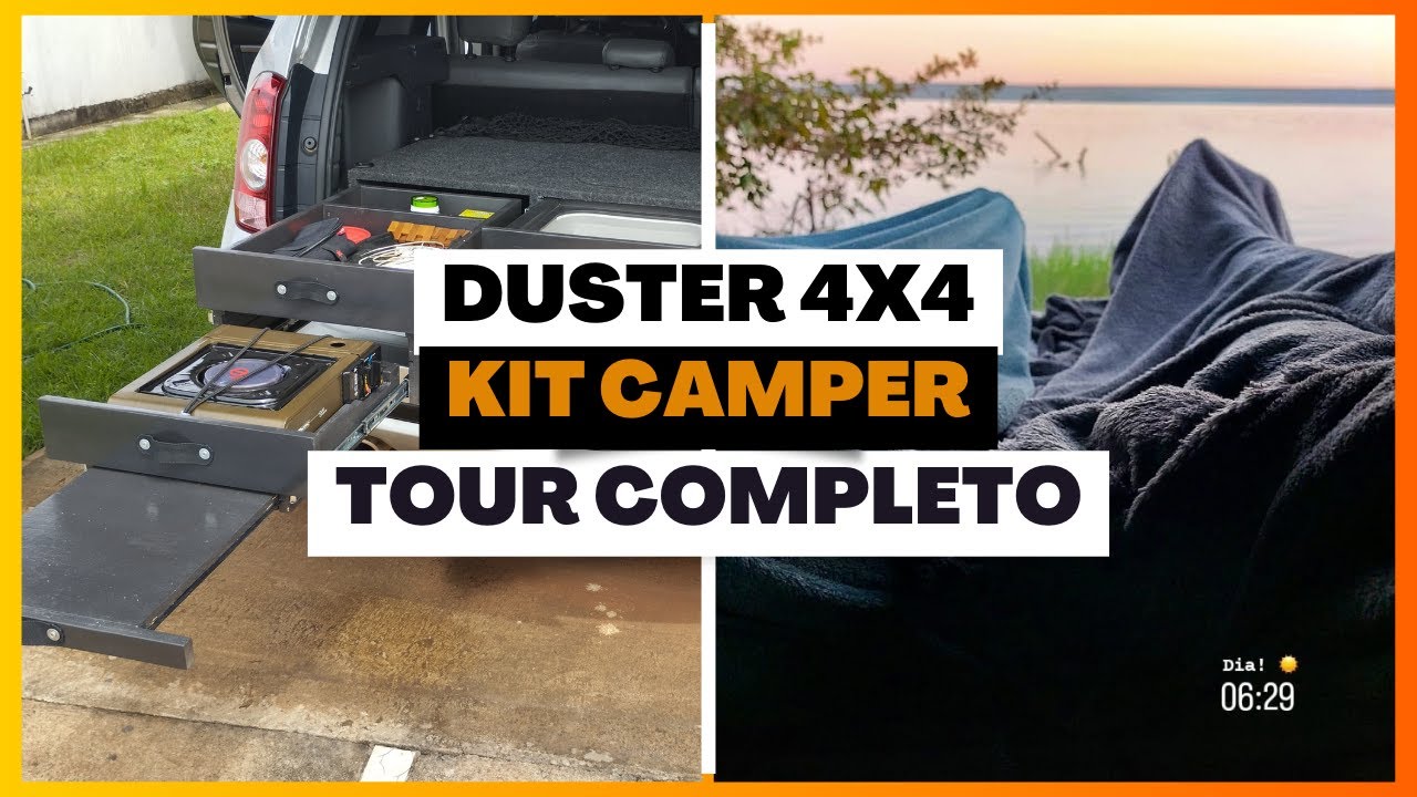 TRANSFORMAMOS UMA DUSTER 4X4 EM UM MOTORHOME! 🚐 (Kit Completo: Quarto, Banho e Cozinha)