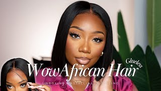 The Bob Is Bobbing, Honey! Glueless, Easy Install ft. WowAfrican | Tamara Renaye