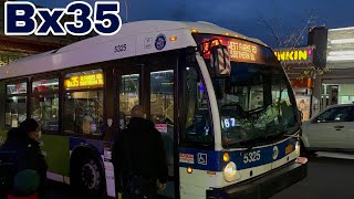 MTA Bus: 2011-2013 LFSA #5325 on the Bx35 Departing East 167th Street.