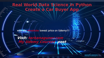 Real World Data Science in Python: Create a Car Buyer App