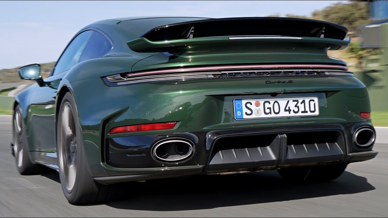 2026 Porsche 911 Turbo S with SportDesign Package - Track Footage
